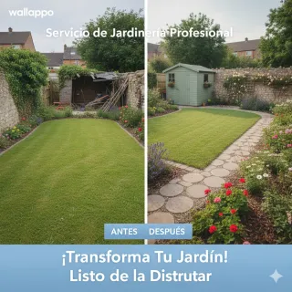 LIMPIEZA Y PUESTA A PUNTO DE JARDINES - ¡Económico