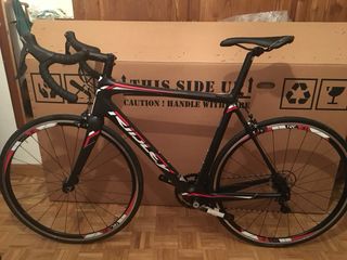 Bicicleta de carretera Ridley Negra