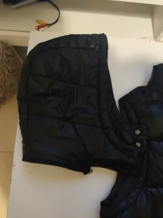 Chaleco Moncler Negro Nuevo sin etiquetas