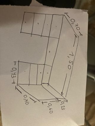 Escritorio de madera con tapa de piel verde