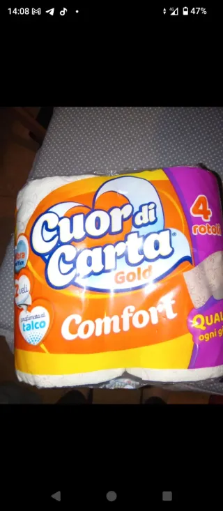 Cuor di Carta Gold Comfort 4 rotoli