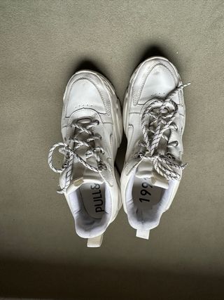 Zapatillas Pull&Bear Blancas Talla 39