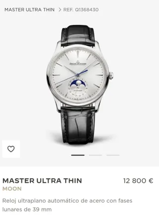Reloj Jaeger-LeCoultre Master Ultra Thin