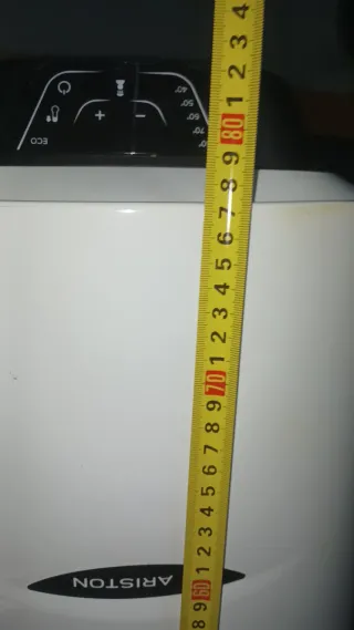 Termo eléctrico blanco