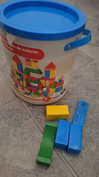 Bloques de construcción de madera