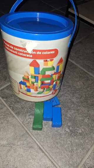 Bloques de construcción de madera