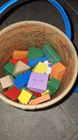 Bloques de construcción de madera