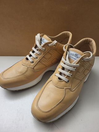 Scarpe Hogan Beige Pelle Donna
