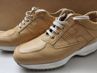Scarpe Hogan Beige Pelle Donna