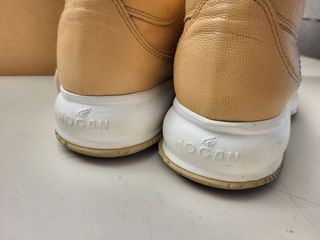 Scarpe Hogan Beige Pelle Donna