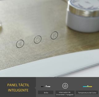 Espejo Maquillaje con Luces LED