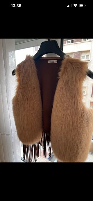 Chaleco de pelo talla única