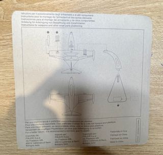 Maqueta Avión F9F Panther Fabbri 1:100