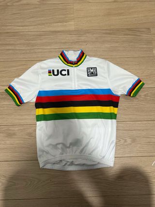 Maillot Ciclismo Niño Campeón Mundo UCI