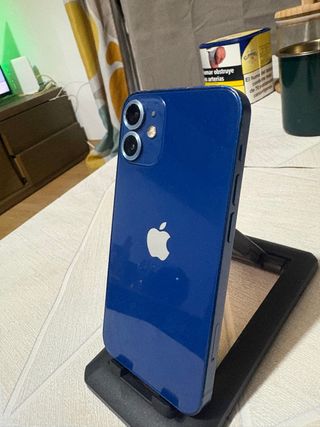 Iphone 12 min color azul capacidad 64gb