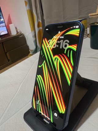 Iphone 12 min color azul capacidad 64gb