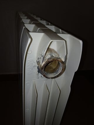 Radiador 7 elementos blanco