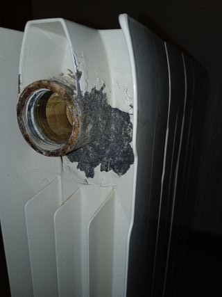 Radiador 7 elementos blanco