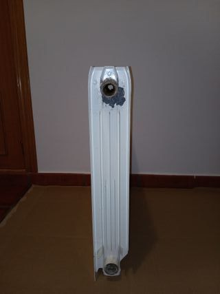 Radiador 7 elementos blanco