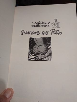 Huevos de Toro de Ralf Konig. Novela Grafica