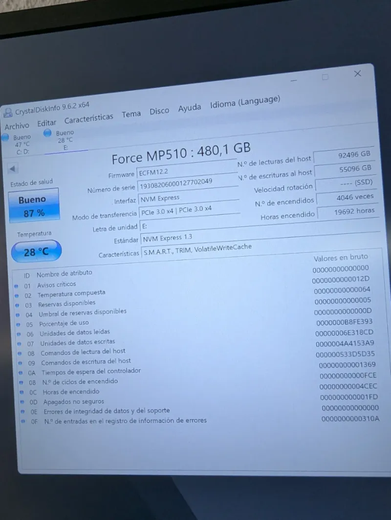 Lote de 9 discos duros SSD afbeelding 5