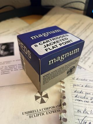 Cajas de Munición Parabellum 9mm Resident Evil