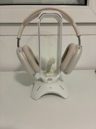 Supporto per Cuffie Gaming Mars Gaming Bianco