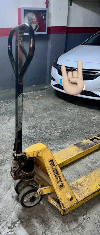 Traspaleta manual amarilla