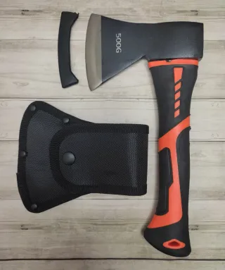 REBAJA. HACHA ABS NARANJA DEPORTIVA CON FUNDA