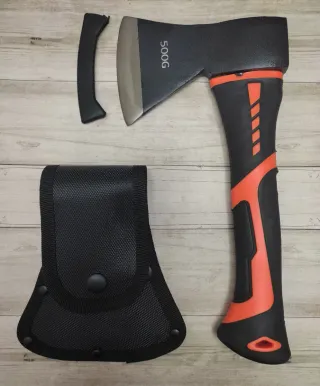 REBAJA. HACHA ABS NARANJA DEPORTIVA CON FUNDA