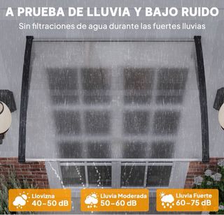 Tejadillo protector transparente