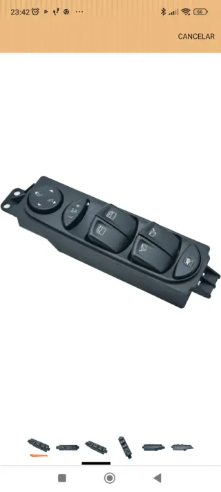 Interruptor Elevalunas Izquierdo Vito/Viano W639