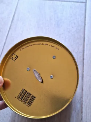 Caja carrusel musical de metal con movimientos