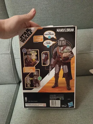 Figura Star Wars Mandalorian y Grogu