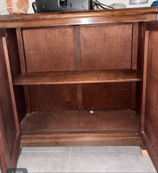 Recibidor de madera clásico