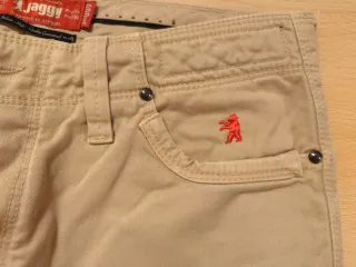 Pantalone lungo color beige firmato Jaggy