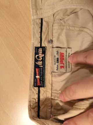 Pantalone lungo color beige firmato Jaggy