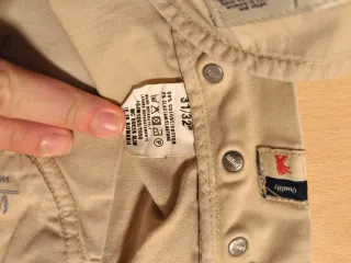 Pantalone lungo color beige firmato Jaggy