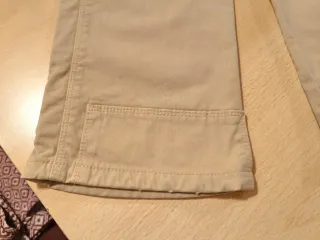 Pantalone lungo color beige firmato Jaggy