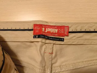 Pantalone lungo color beige firmato Jaggy