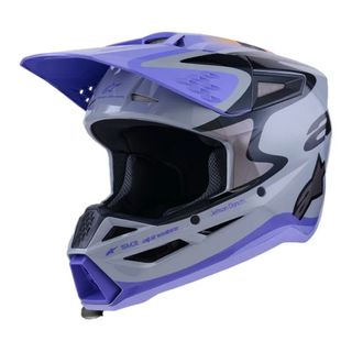OFERTA! CASCO ALPINESTARS SM3 JETTSON MORADO