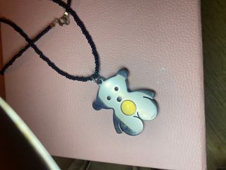 Colgante Oso acero y oro