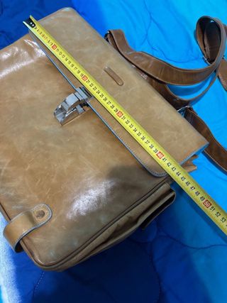 Borsa Piquadro Pelle Marrone Valigetta Blue Square