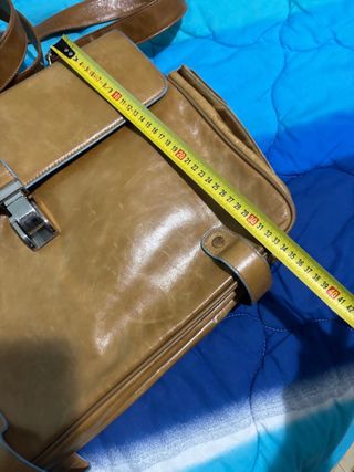 Borsa Piquadro Pelle Marrone Valigetta Blue Square