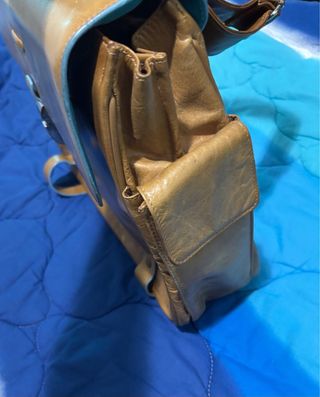 Borsa Piquadro Pelle Marrone Valigetta Blue Square