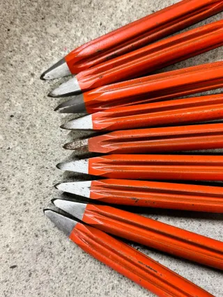 Set 8 scalpelli nuovi