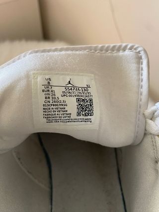 Nike Air Jordan 1 Mid Blancas