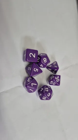 Set Dadi Poliedrici per Giochi di Ruolo