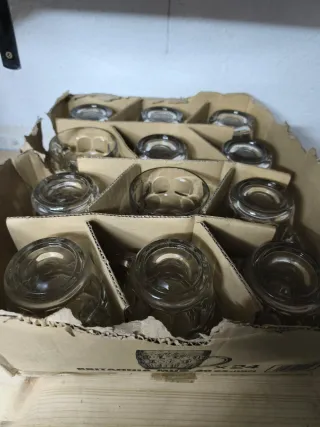 Jarra de sangría de cristal