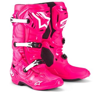 OFERTA! BOTAS ALPINESTARS TECH 10 ROSA "44,5"